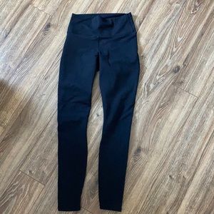 black fabletics leggings